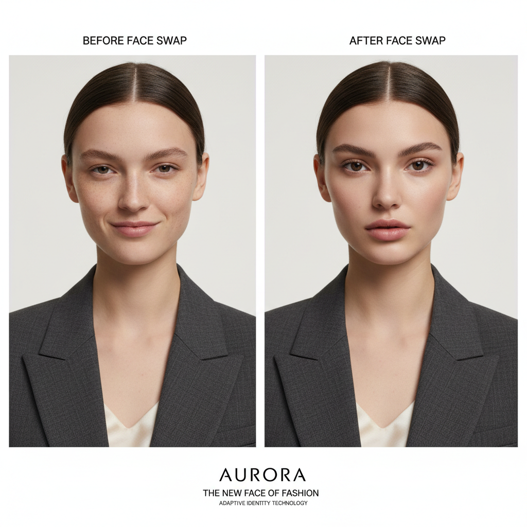 AI换脸示例图
